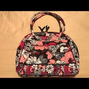 Vera Bradley Bowler style purse Mocha Rouge